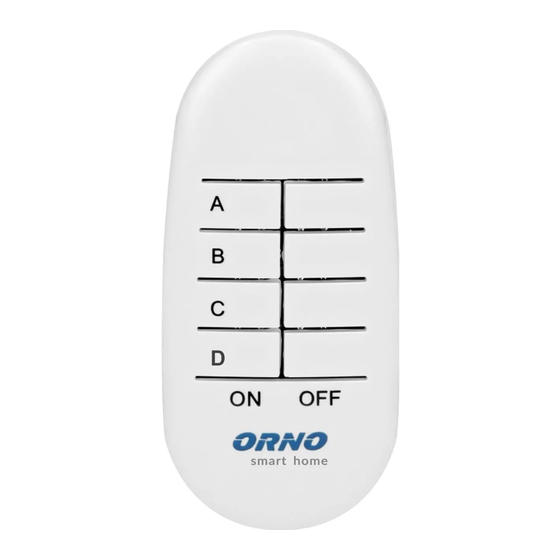 Orno OR-SH-1752 Manual