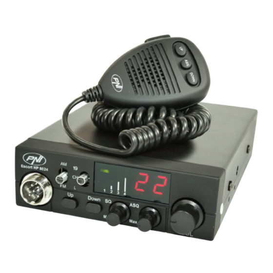 PNI Escort HP 8024 ASQ 12V-24V User Manual