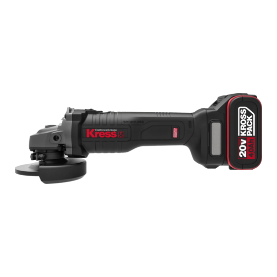 KRESS KU800 Manual