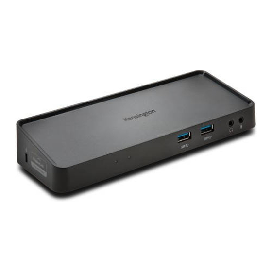 Kensington DisplayLink Dock Troubleshooting Manual