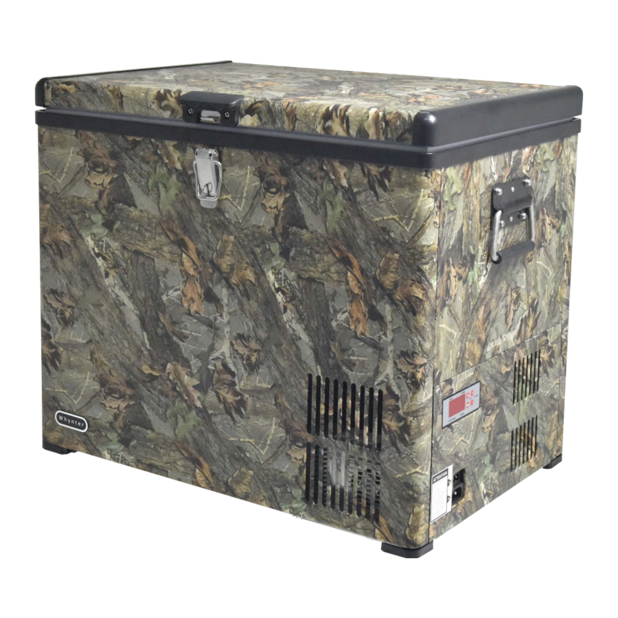Whynter FM-45CAM - Portable Freezer Manual