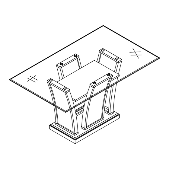 New Classic Furniture PLATINA D3639-14 Assembly Instruction