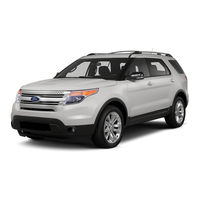 Ford 2013 EXPLORER Owenrs Manual