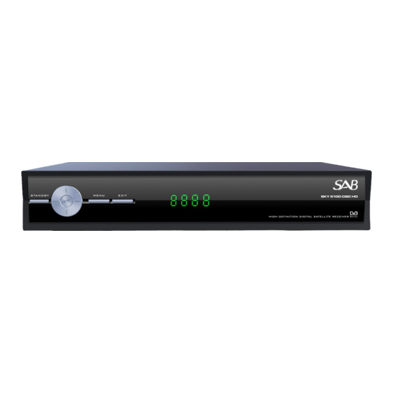 SAB SKY 5100 CISC HD User Manual