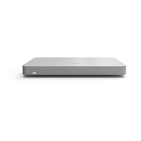 Cisco Meraki MX68CW Installation Manual