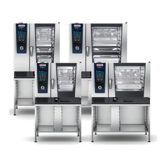 Rational iCombi Pro Series Operating Instructions Manual