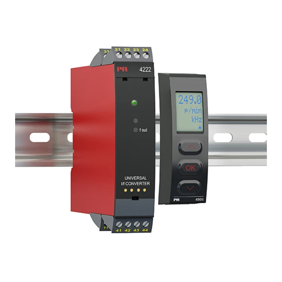PR 4222 Product Manual