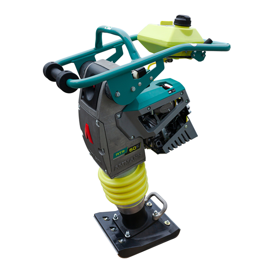 Ammann ATR 60 P Operator's Manual