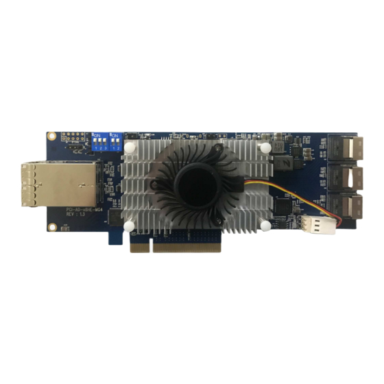 Serial Cables PCI4-AD-x8HE-MG4 User Manual