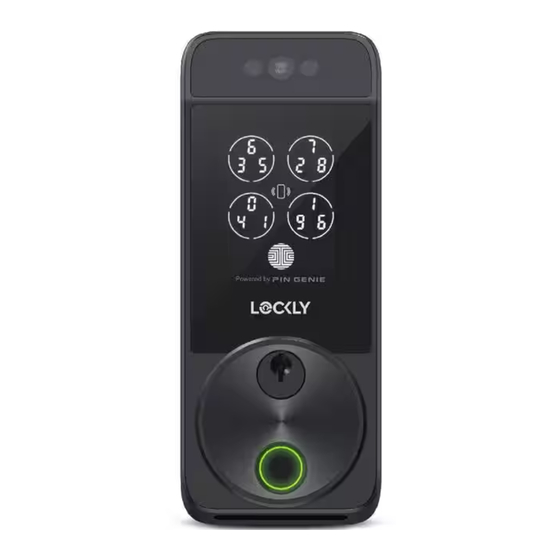 Lockly Zeno PGK798HK Installation Manual