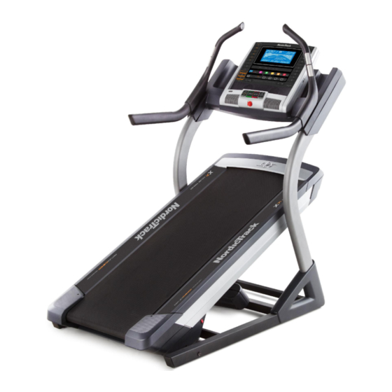NordicTrack INCLINE TRAINER X7i User Manual