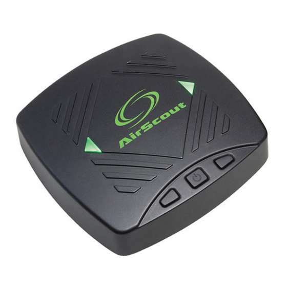 Greenlee AirScout Gigacheck Instruction Manual