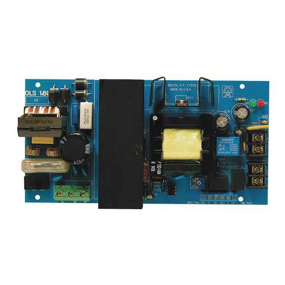 Altronix OLS180 Quick Start Manual