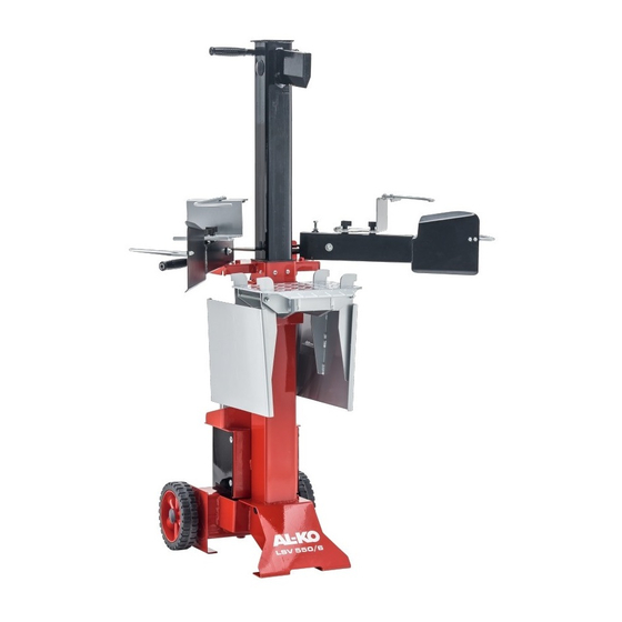AL-KO LSV 550/6 Translation Of The Original Instructions For Use