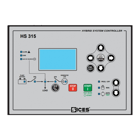 Sices HS 315 Technical Handbook