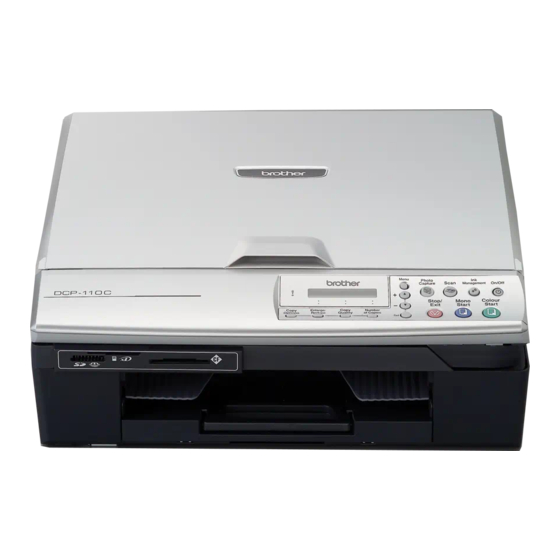 Brother DCP-110C Software User's Manual