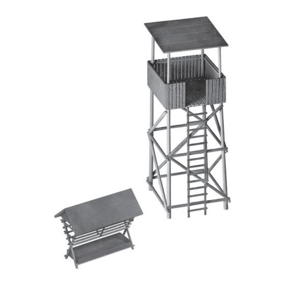 POLA G Hunters' raised hide with manger Quick Start Manual