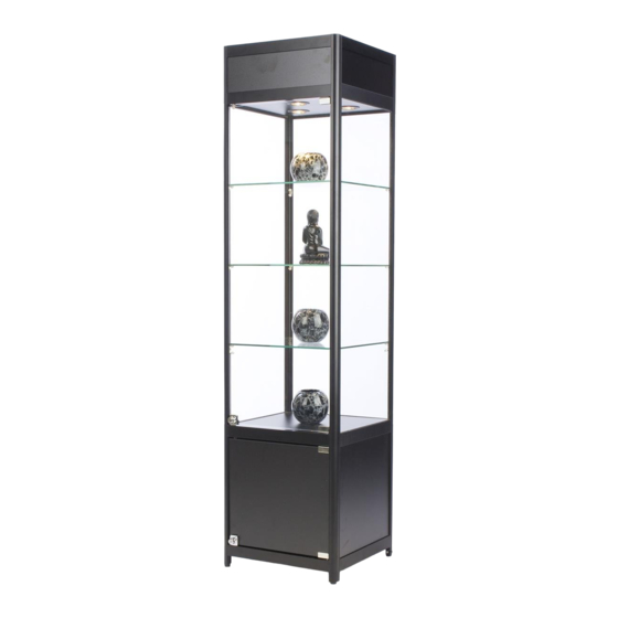 Displays2go SCTWRCOLBK Assembly Instructions