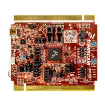 Freescale Semiconductor TWR-K64F120M Quick Start Manual