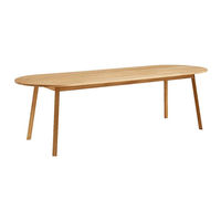 Hay TRIANGLE LEG TABLE Instruction Manual