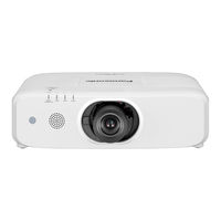 Panasonic PT-EW650U Operating Instructions Manual
