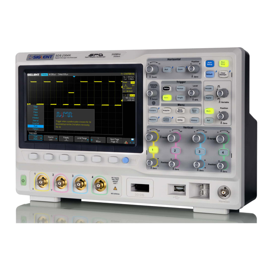 SIGLENT SDS2304X User Manual