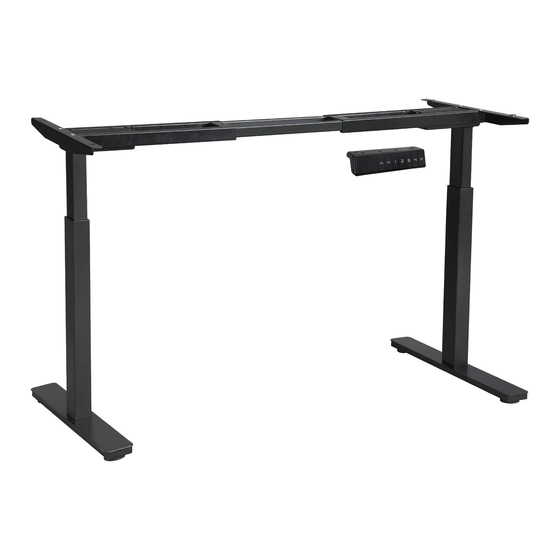 Ready Set Stand DUAL MOTOR DESK WITH DELUXE CONTROL Assembly Instructions