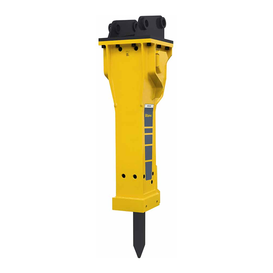 Atlas Copco HB 2000 Safety And Operating Instructions Manual