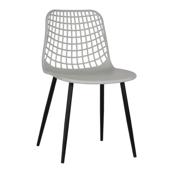 BUT MILY CHAIR PP GREY Quick Start Manual