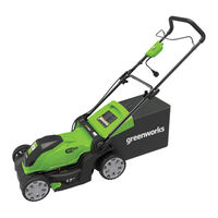 GreenWorks 2507502CT Owner's Manual