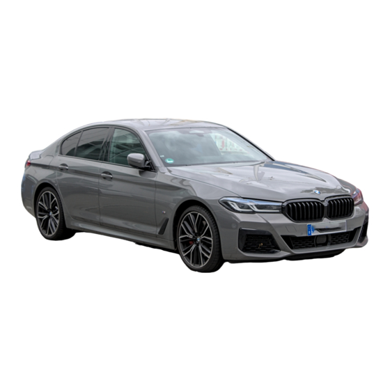 BMW SEDAN 5 Series Owner's Manual
