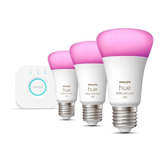 Philips hue Quick Start Manual