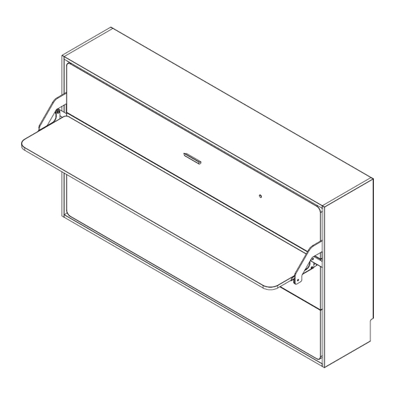 Lori Horizontal Twin Desk Kit Assembly Instructions Manual