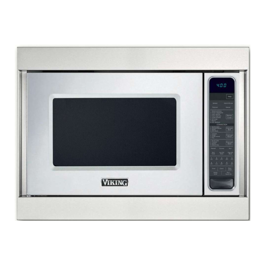 Viking VMOC506 - Convection Microwave Oven Manual