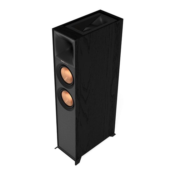 Klipsch Reference series Owner's Manual