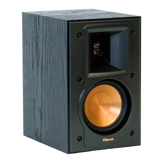 Klipsch Reference Series Owner's Manual