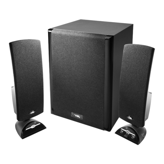 Cyber Acoustics CA-3488 Owner's Manual