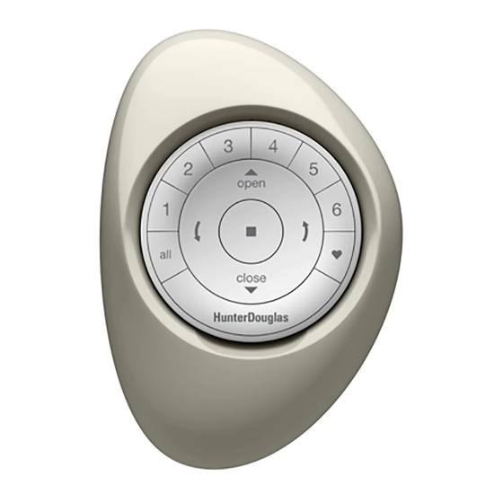 LuxaFlex PowerView Pebble Reference Manual