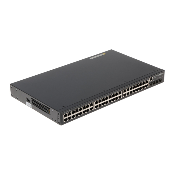 Dahua Technology DH-PFS5452-48GT4XF-400 Quick Start Manual