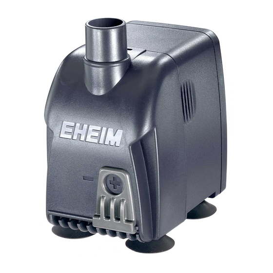 EHEIM Compact 1000 Manual
