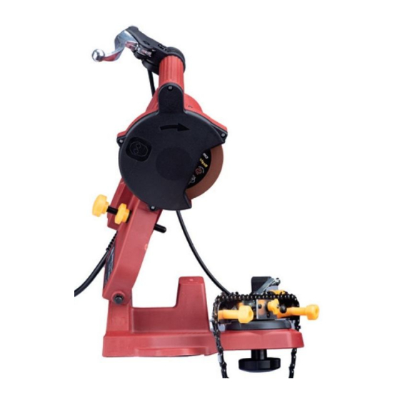 User Manuals: Worcraft WPSS112 Chain Saw Sharpener
