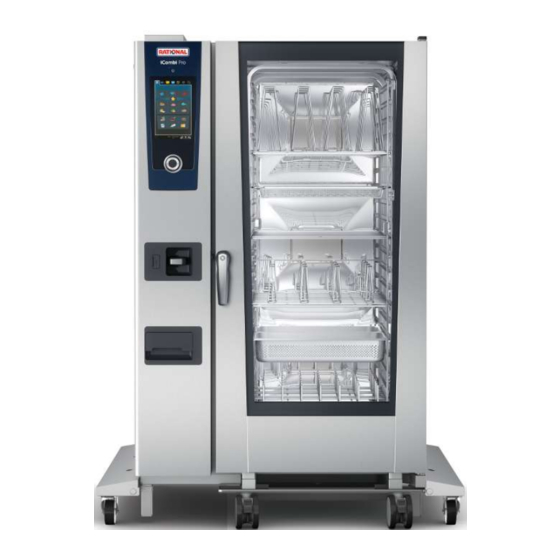 User Manuals: Rational iCombi Pro 20-1/1 Combi Oven