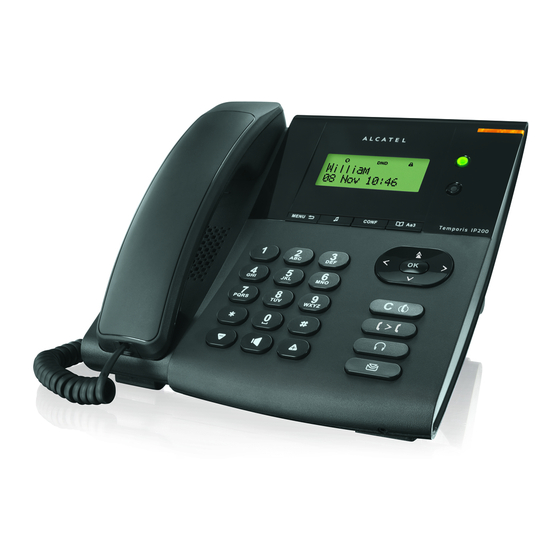 Alcatel IP200 Configuration Manual