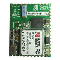 Redpine Signals RS9110-N-11-22 Integration Manual
