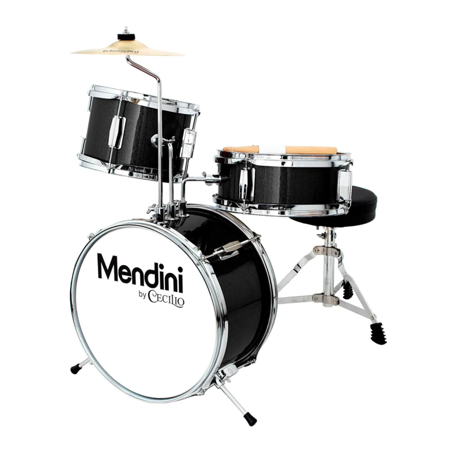 Mendini 3-Piece Junior Drum Kit Assembly Manual