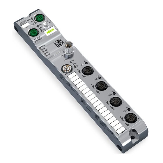 WAGO I/O System Field 765-4104/100-000 Product Manual