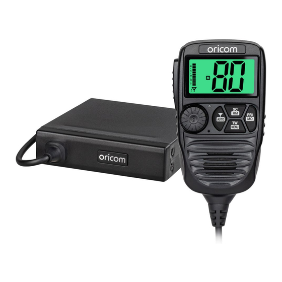 Oricom UHF182XP Operating Instructions Manual