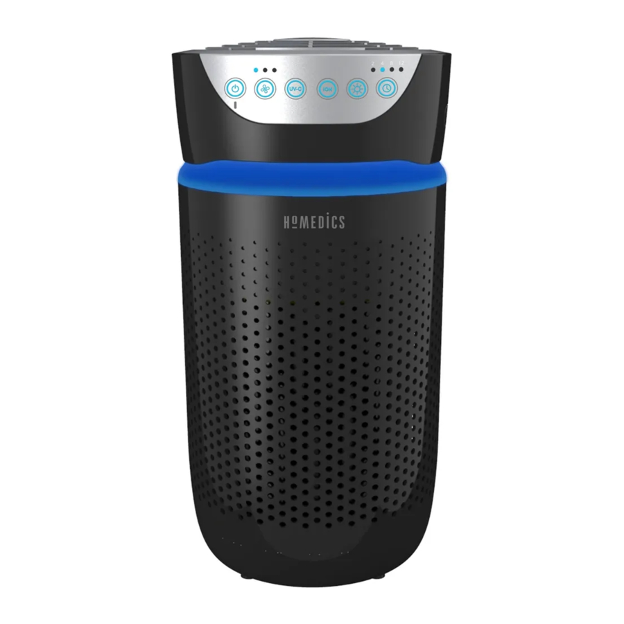 Homedics TotalClean AP-T20 Manual