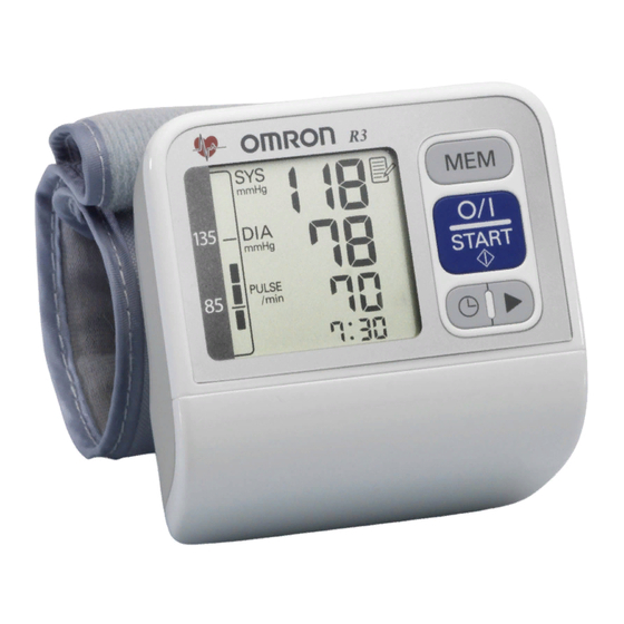 Omron R3 Instruction Manual