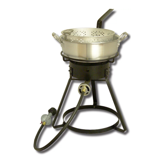 King Kooker cast cooker With timer Assembly Instructions And Use And Care Manual